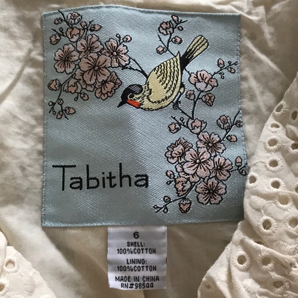 Tabitha cropped cotton jacket in size 6. - Picture 3 of 4